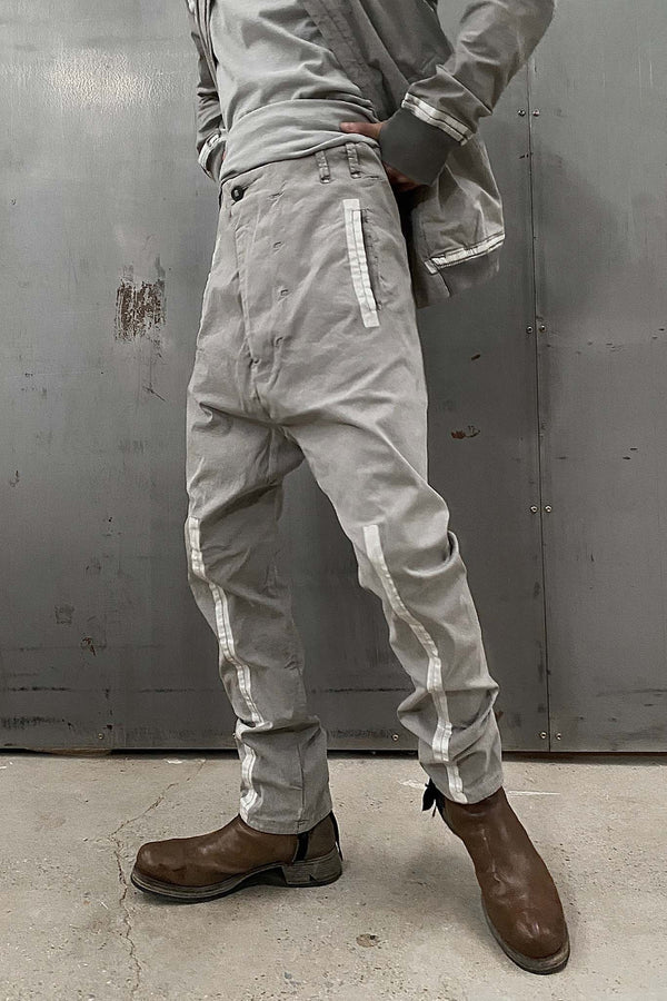 BORIS BIDJAN SABERI Trousers P12.1 FDD10005 Charcoal Grey